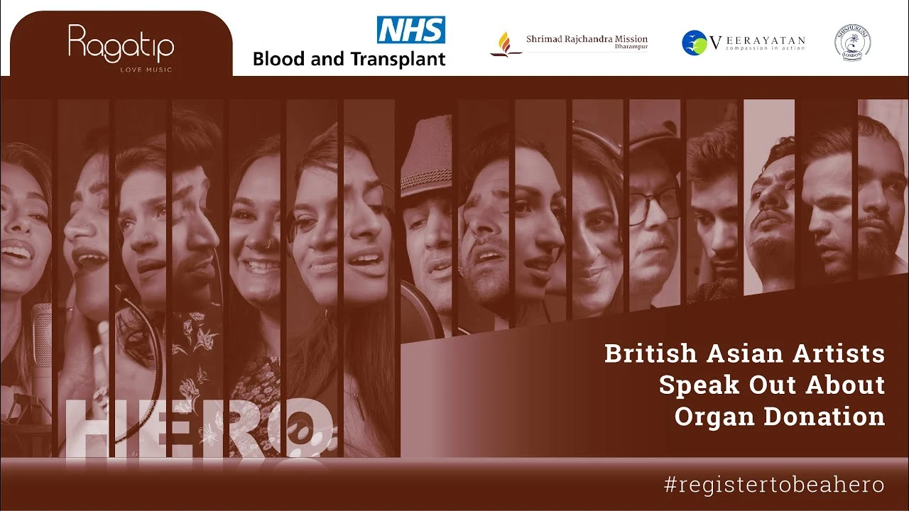 British Asian Artists raise awareness about the NHS Organ Donation campaign